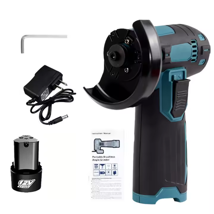 Amoladora Angular Mini 19500Rpm Máquina de Pulido Recargable 500W 12V para Herramientas y Mejoras del Hogar - 1