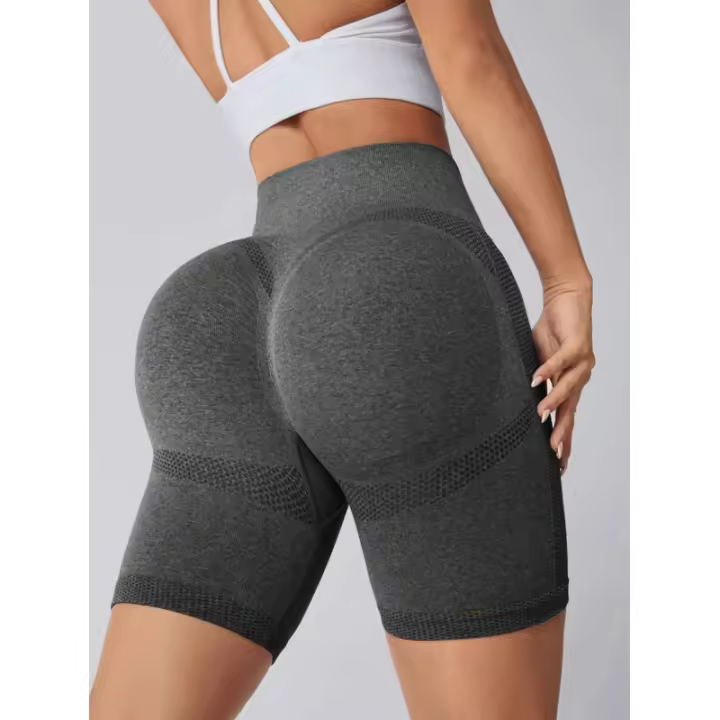 1 pieza Pantalones cortos ajustados para correr y yoga al aire libre - 1