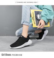 Deportes corriendo 2022 nuevos zapatos negros de malla para mujer, estilo primaveral, zapatos informales de fondo plano, ligeros y de suela blanda - details 19