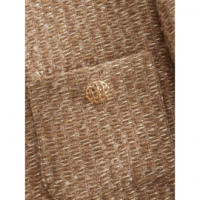 Blazer elegante con borlas Casual para mujer，Adecuado para el trabajo de oficina，Con botones y bolsillos - details 10