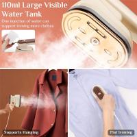 Plancha portátil para planchar en seco y húmedo, miniplancha de vapor para viaje, enchufe europeo, 800W - details 3