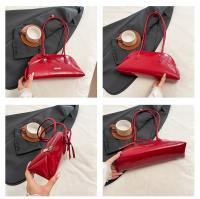 Nuevo bolso de hombro estilo coreano a cuadros, de piel sintética, con lazo dulce, estilo Boston, informal, de color sólido, bolso de mano para mujer, para regalo. - details 11