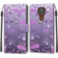 Funda tipo billetera de mariposa para Moto E7 Plus G9 Play G10 Power G20 G30, cubierta trasera protectora de cuero con tapa magnética y ranura para tarjeta - details 44