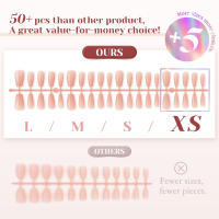 NAILWIND-Juego de manicura para extensión de uñas, herramienta de Arte de uñas postizas a presión, pegamento para uñas de cubierta semicompleta, puntas acrílicas - details 34