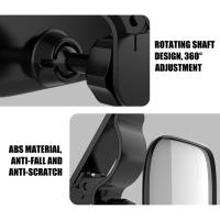 Espejo retrovisor Interior automotriz para bebé, montaje fácil, probado contra choques, tamaño Mini, para asiento trasero de niño pequeño - details 2