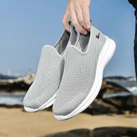 Zapatos Informales de Verano para Hombre 2025 Zapatos Deportivos Antideslizantes Transpirables de Malla Mocasines sin Cordones Talla 35-46 - details 14