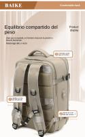 Mochila para niñas de gran capacidad multifuncional, clasificación en seco y húmedo, viaje corto, mochila impermeable de nylon. - details 18