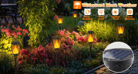 RXUNS Antorcha Solar Impermeable 10Pack Luz de Cuerda LED para Decoración al Aire Libre - details 10