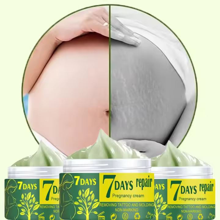 Elimina las cicatrices del embarazo, crema para el acné, tratamiento de estrías, reparación de maternidad, 7 días posparto, obesidad, cuidado de la piel seguro para la salud corporal - 1
