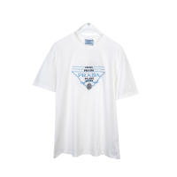 Camisa de manga corta con logotipo frontal de moda de verano de alta calidad, camiseta holgada de algodón puro para hombre, nuevo accesorio de camisa informal estilo pareja - details 0