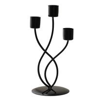 European Metal Candle Holder Iron Candlestick Irregular Pillar Candle Stand Wedding Party Dining Table Centerpiece Home Decor - details 11