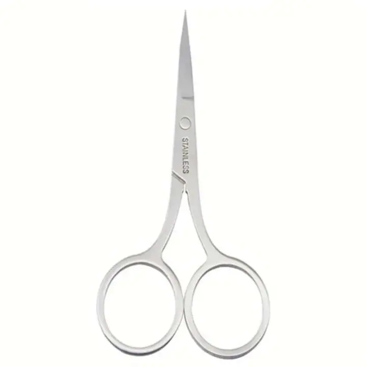 Herramientas de Manicura Cortador de Pestañas y Cejas, Removedor de Vello Facial, Accesorios de Belleza - 1