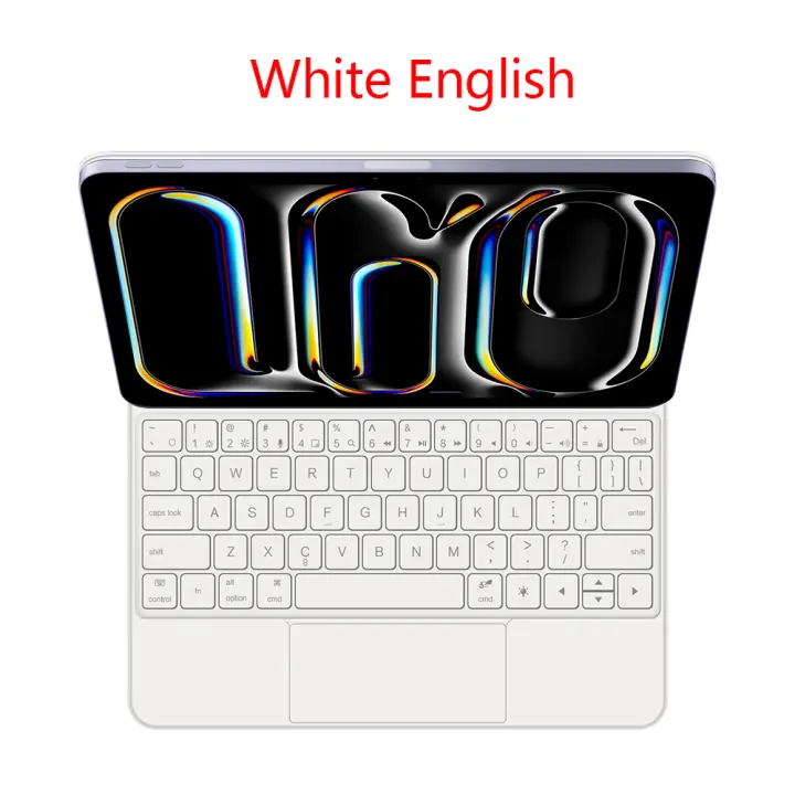 AJIUYU-Teclado mágico Español para iPad Pro, 11 M4, 11 pulgadas, A2836, A2837, A3006, 2024 - 1