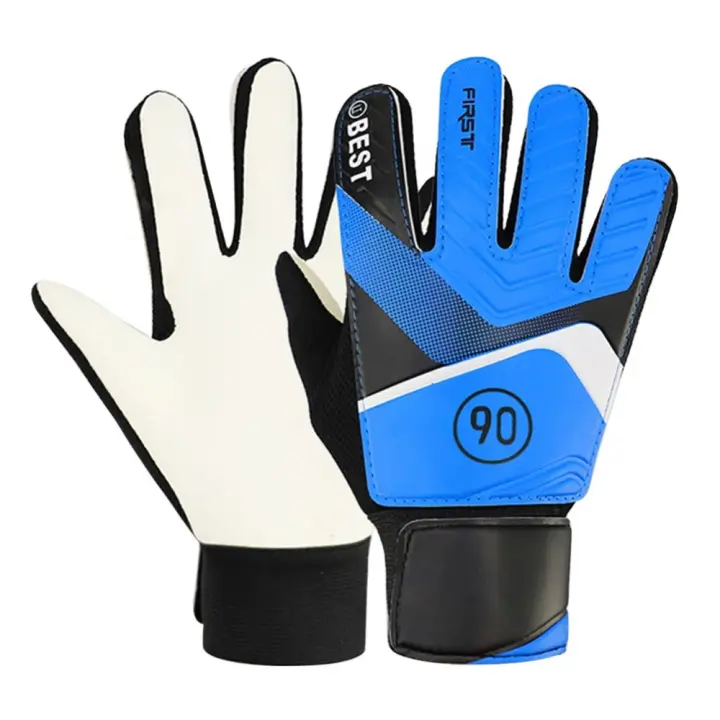 Guantes de portero de látex anticolisión para niños Guantes de fútbol Protección para las manos de portero de fútbol - 1