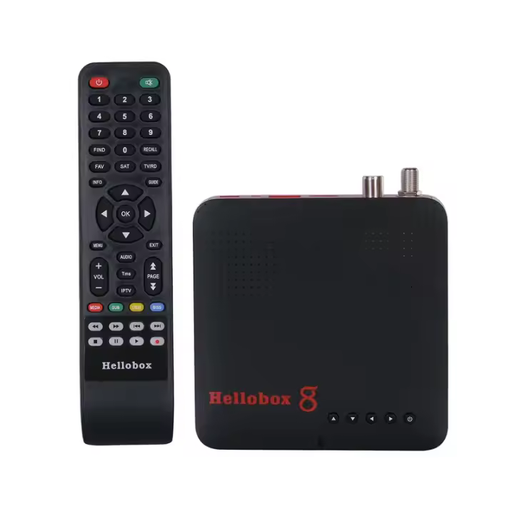 Hellobox 8 Set Top Box Receptor de TV Digital con WiFi Incorporado Resolución de Video 1080P - 1