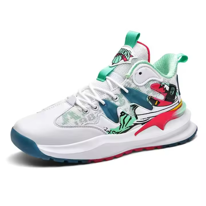 Zapatos deportivos de baloncesto de talla grande a la moda para entrenamiento profesional de alta calidad para hombre, Zapatos - 1