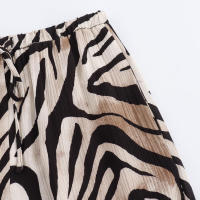 Conjunto de Camisa y Pantalones para Mujer OUWU Estampado de Temperamento Animal Versátil y Informal Moda de Otoño Novedad - details 14