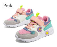 Zapatillas de tenis de moda para niños y niñas, zapatos para correr al aire libre, zapatos deportivos escolares antideslizantes, zapatos cómodos de malla transpirable, color rosa - details 27