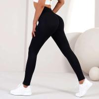 Pantalones deportivos de cintura alta para yoga para mujer, monos para correr, FIESS, gimnasio, pantalones de levantamiento de cadera para mujer - details 5