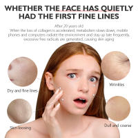 Retinol crema blanqueadora facial suero para ojos esencia facial antiarrugas reafirmante Lifting mejora las líneas brillo hidratación fina - details 13