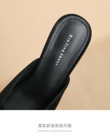 Nuevos zapatos de trabajo Xiaoxiangfeng retro simples de tacón bajo - details 5