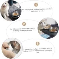 Bol para Gatos Ergonómico Inclinado Contenedor de Alimentos para Mascotas Duradero - details 2