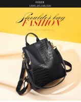 FOXER Mochila de cuero para mujer, bolso de viaje clásico para mujer - details 0