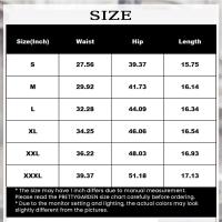 Pantalones cortos de verano para mujer, pantalones cortos de sarga elásticos suaves con bolsillos laterales, pantalones cortos cómodos clásicos lisos con botones rectos para ir al trabajo diario - details 2