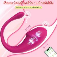 Letén Vibrador Control Remoto APP 9 Modos Vibrantes Huevo G Spot Estimulador Clítoris - details 2