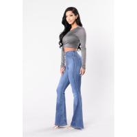 Vaqueros acampanados de cintura alta para mujer, pantalones vaqueros ajustados en negro - details 10