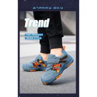 Zapatos de senderismo antideslizantes para niños, zapatillas de escalada resistentes al desgaste, cómodos, deportivos, para exteriores - details 3