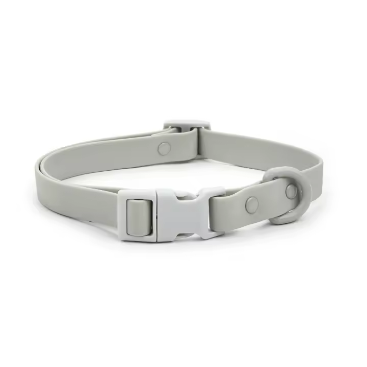 Collar elástico para mascotas, hebilla de liberación rápida ajustable, Collar impermeable para perros, identificación de mascotas, cómodo - 1