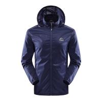 Ropa de protección solar de seda de hielo de secado rápido para hombres, chaqueta con capucha fina y transpirable, ropa deportiva - details 1
