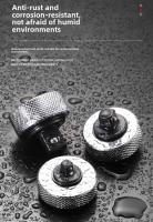 Ratchet de Acero Inoxidable Mini Palanca de Ratchet de 1/4" 3/8" 1/2" Manejo Reversible - details 16