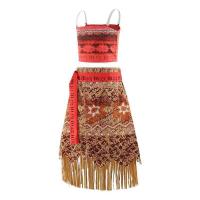 Disfraz de princesa Moana para niñas, disfraz de Halloween, disfraz de fiesta de carnaval - details 0