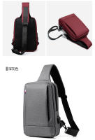Bolso Cruzado de Tela Oxford Bolso en Pecho para Hombres Bolso Bandolera - details 15
