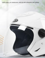 Ccascos moto hombre mujer resistente viento carretera coche electrico Equipo - details 3