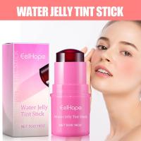 EELHOE 3 en 1 mejilla labio teñido humectante rubor en barra ojos mejilla labio crema iluminadora agua gelatina tinte en barra maquillaje de contorno mate - details 22