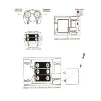 Coche eléctrico de juguete de plástico con Control remoto, 4 canales, superdeportivo, pilas no incluidas, Batmóvil - details 6