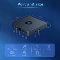 Android10.0 TV Box Allwinner H316 Reproductor de Medios HD 4K WiFi 2.4G/5G Smart Set Top Box - details 4