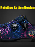 Women Cycling Shoes Road Self-Locking Bicycle Sports Shoes Men MTB Shoes SPD Flat-Bottomed Road Racing Cycling Sports Shoes - details 9
