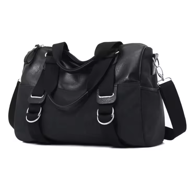 Bolsa de montañismo Bandolera de lona Correa ajustable para gimnasio, Bolsa deportiva de corta distancia, Bolsa de mano de gran capacidad - 1