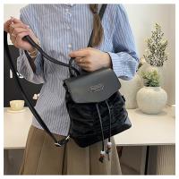 Mochila informal De Moda para Mujer, Bolsa Plisado Premium De Estilo universitario - details 18