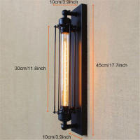 Bombilla Edison Steampunk T30 de CA 110v y 220v, candelabros de pared Vintage Art Deco, iluminación del hogar, Luz decorativa de pared - details 1