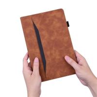 Funda protectora para iPad de 10,9 pulgadas, 10.ª generación (2022), cuero PU premium, tipo dividido retro con clip - details 6