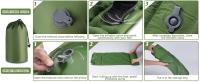 Esterilla de Camping para 2 Personas Amplia, Gruesa, Inflable con Bomba de Aire a Pedal, Ultraligera y Portátil Ideal para Playa, Senderismo - details 2