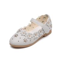 Zapatos de cuero de princesa para niñas, zapatos planos con recortes y flores, suaves, para primavera y verano, 2024 - details 3