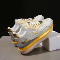 Nuevos tacones altos de plataforma de alta calidad, cuero femenino, moda femenina, calzado deportivo informal, 2025 - details 2