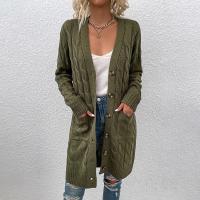 Suéteres de punto para mujer, cárdigan informal, abrigos de punto para mujer, otoño - details 7