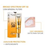 Crema Protector Solar SPF 50 Impermeable, Anti-sudor, Blanqueador, Hidratante para Cara y Cuerpo - details 6